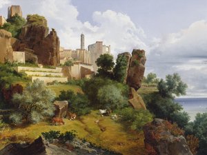 ロクブリュヌの風景
